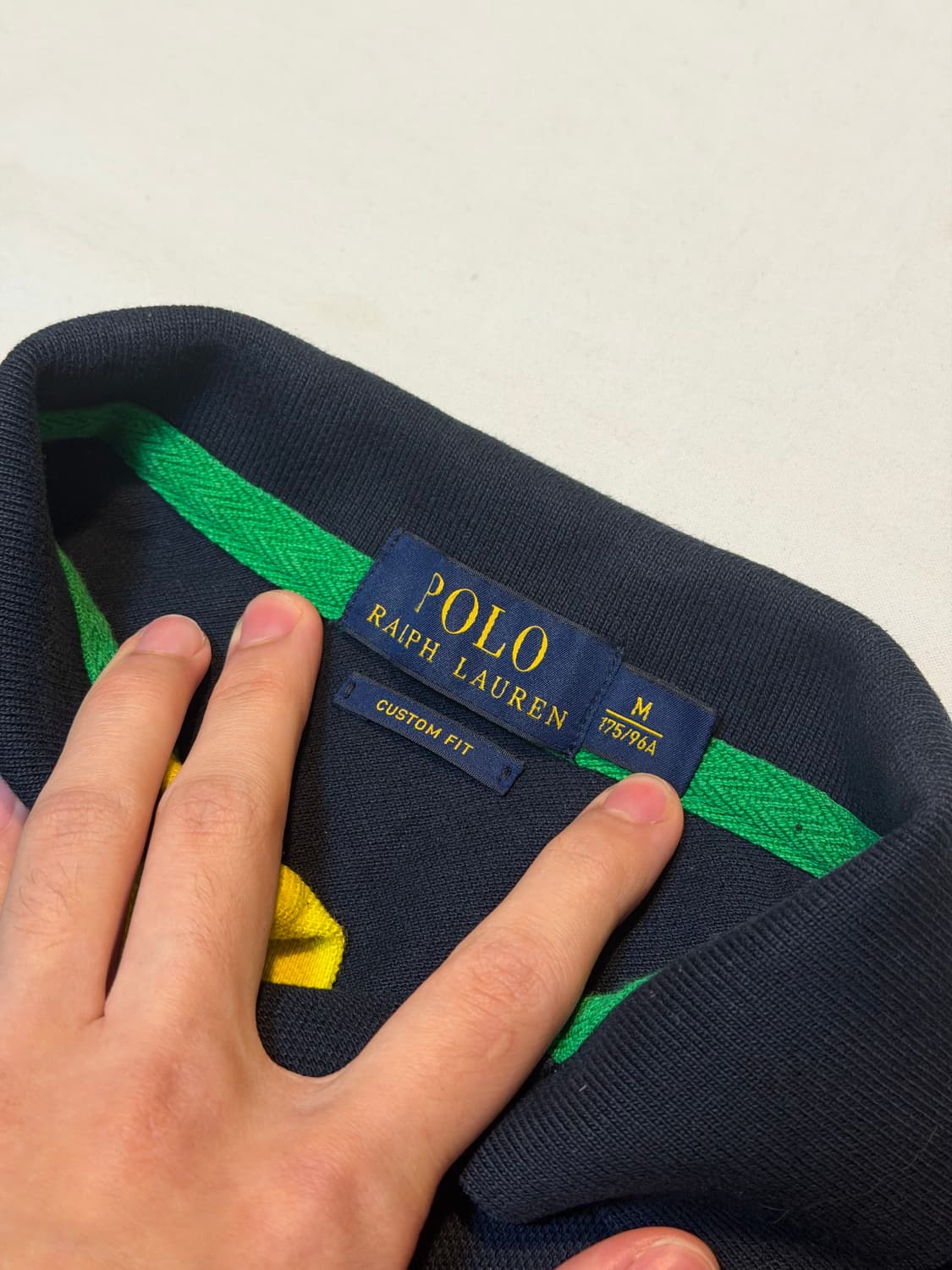 폴로 랄프로렌 빅포니 치프키프 카라티 블랙 상품이미지2