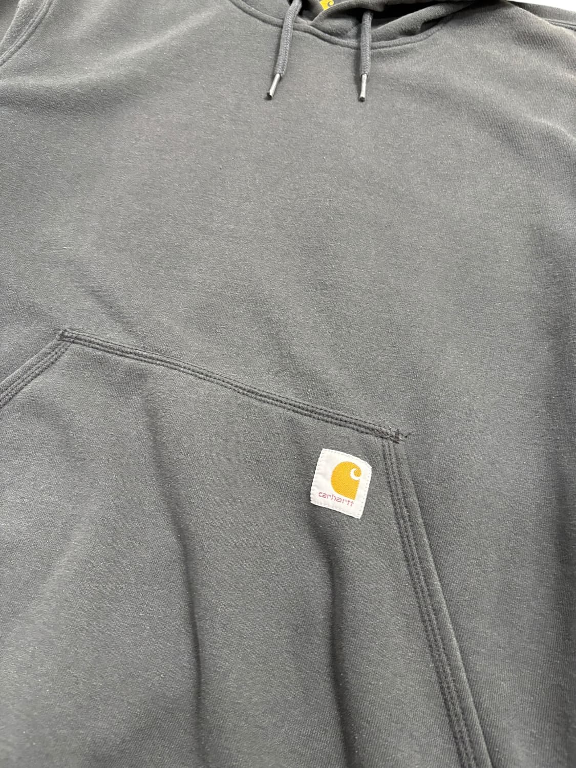칼하트 미드웨이트 로고 후드티 상품이미지6
