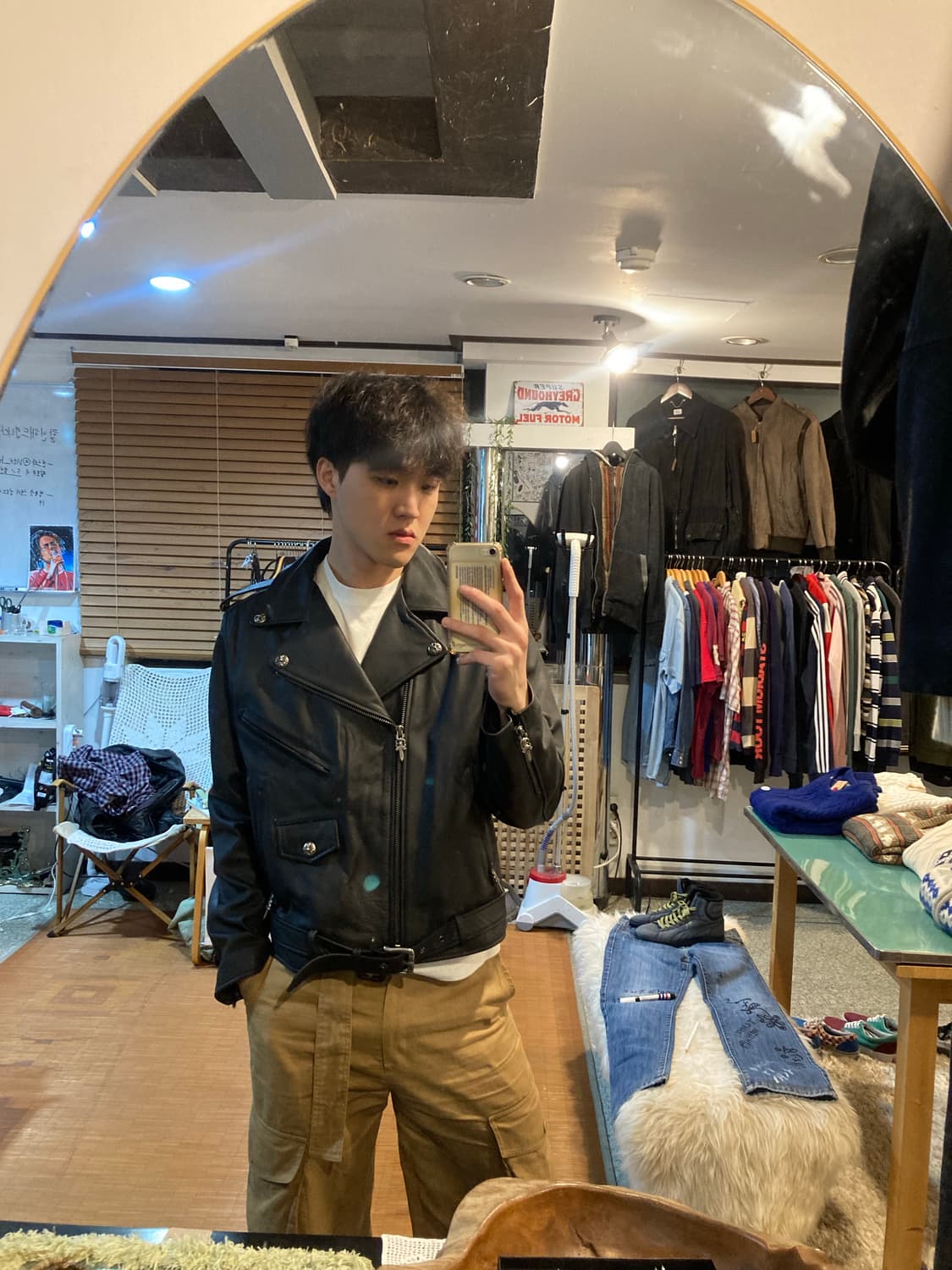 크롬하츠 이미테이션 라이더자켓 상품이미지7