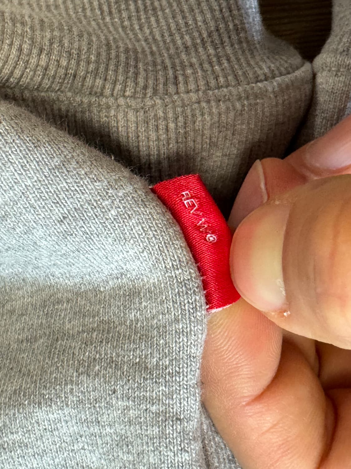 WTAPS 레글런 후드티 (그레이 / L) 상품이미지10