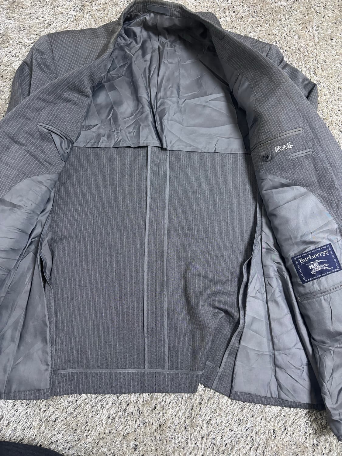 일제 버버리 블레이저 사이즈 105-110 상품이미지5