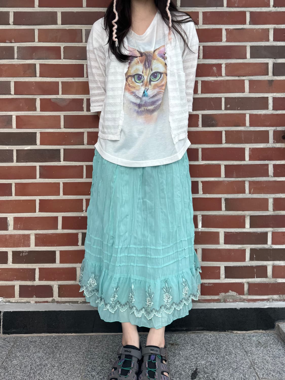 아깽이 파스텔 빈티지 코디세트 3pcs 상품이미지5