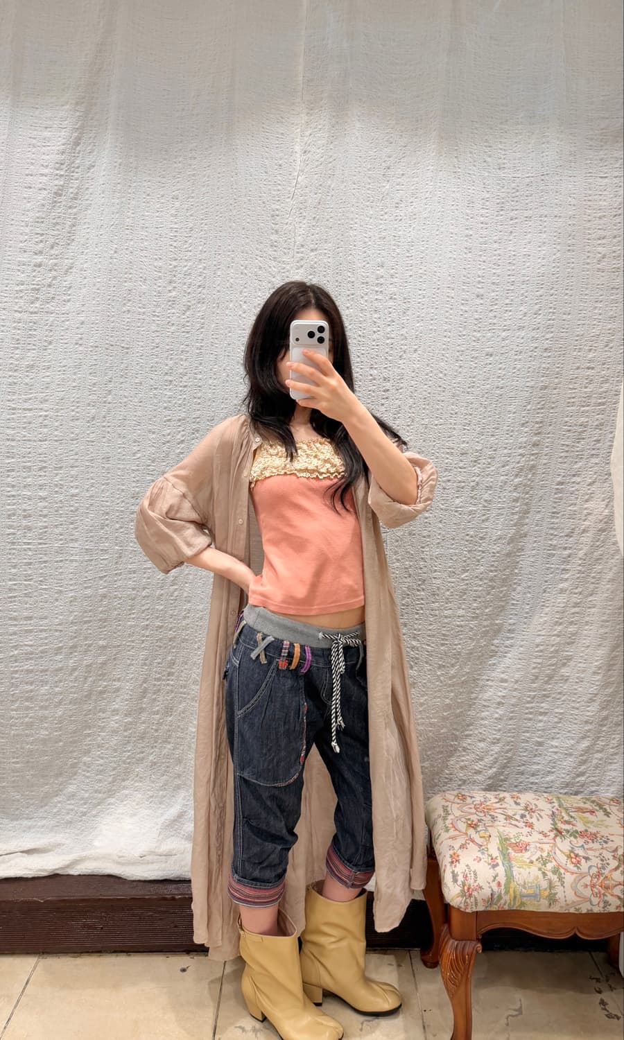 Wanderer Cropped Jeans 상품이미지3