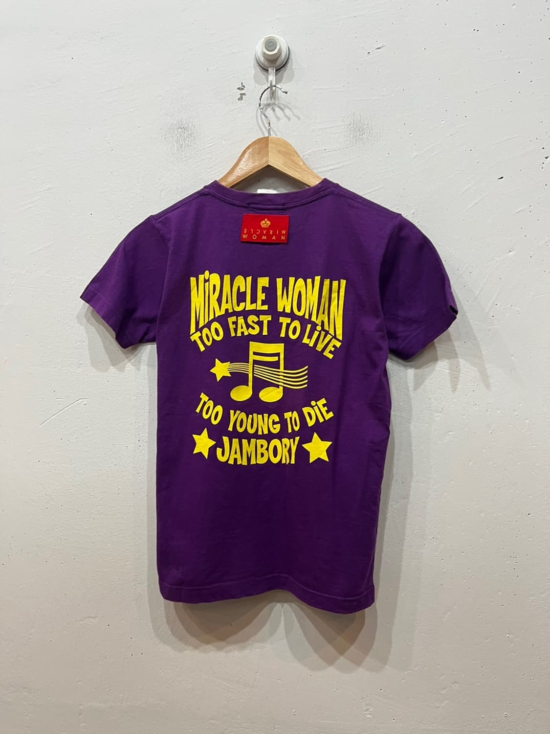 미라클 우먼 빈티지 반팔 티셔츠 Made in JAPAN 상품이미지2