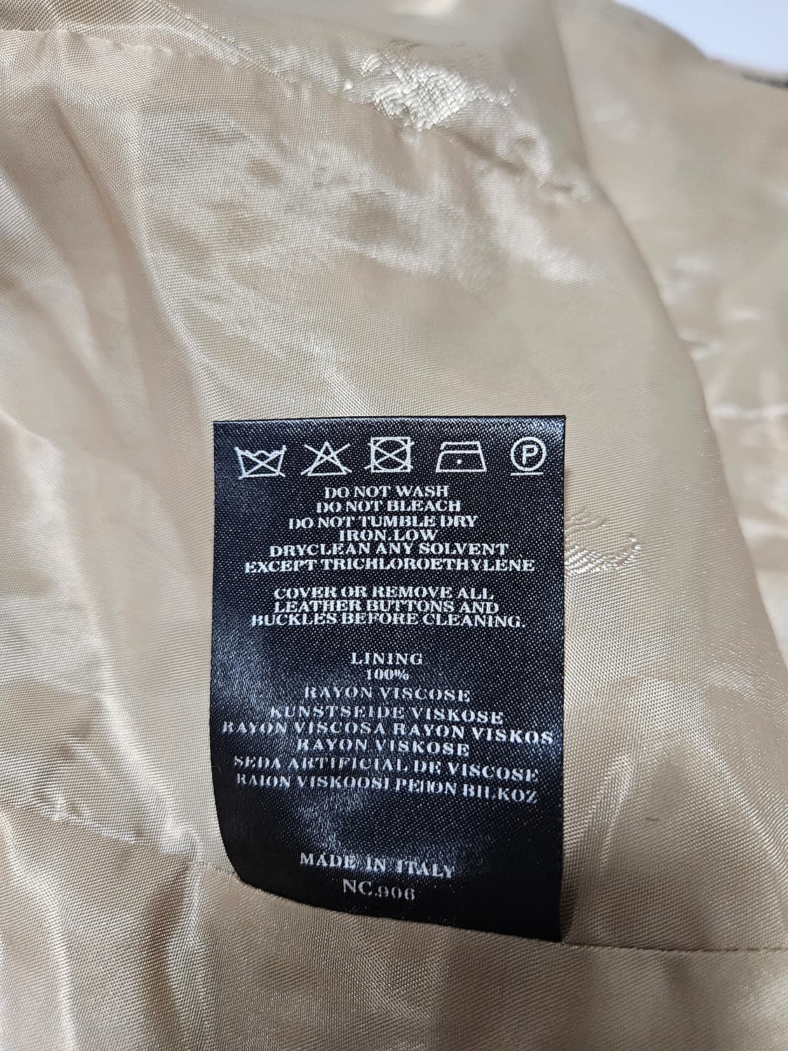 버버리 노바체크 롱 코트[M] 상품이미지8