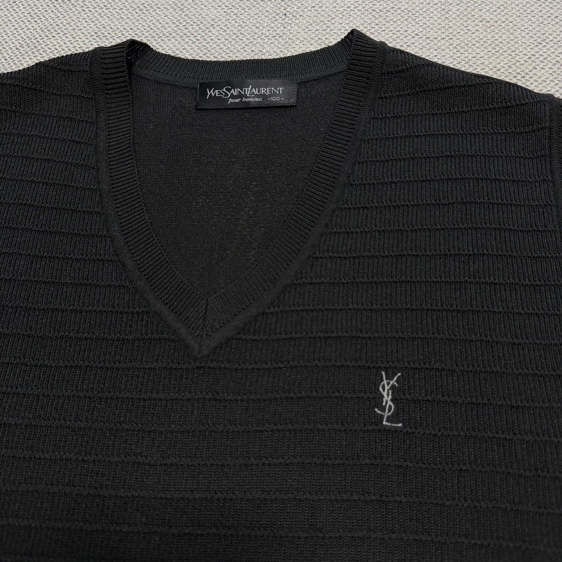 YSL 입생로랑 빈티지 조끼 상품이미지2