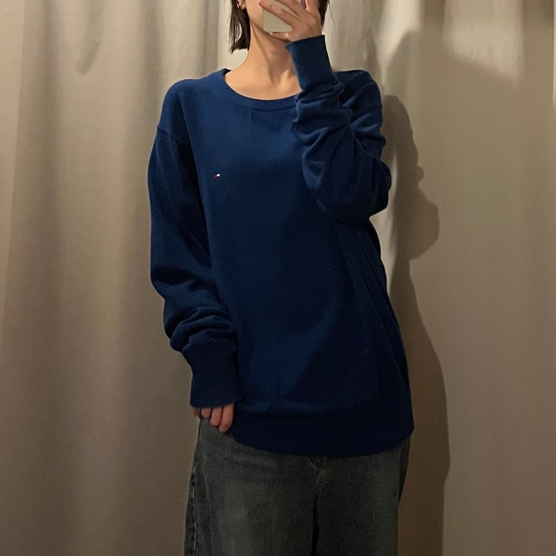 타미힐피거 피마코튼 캐시미어 니트 상품이미지1