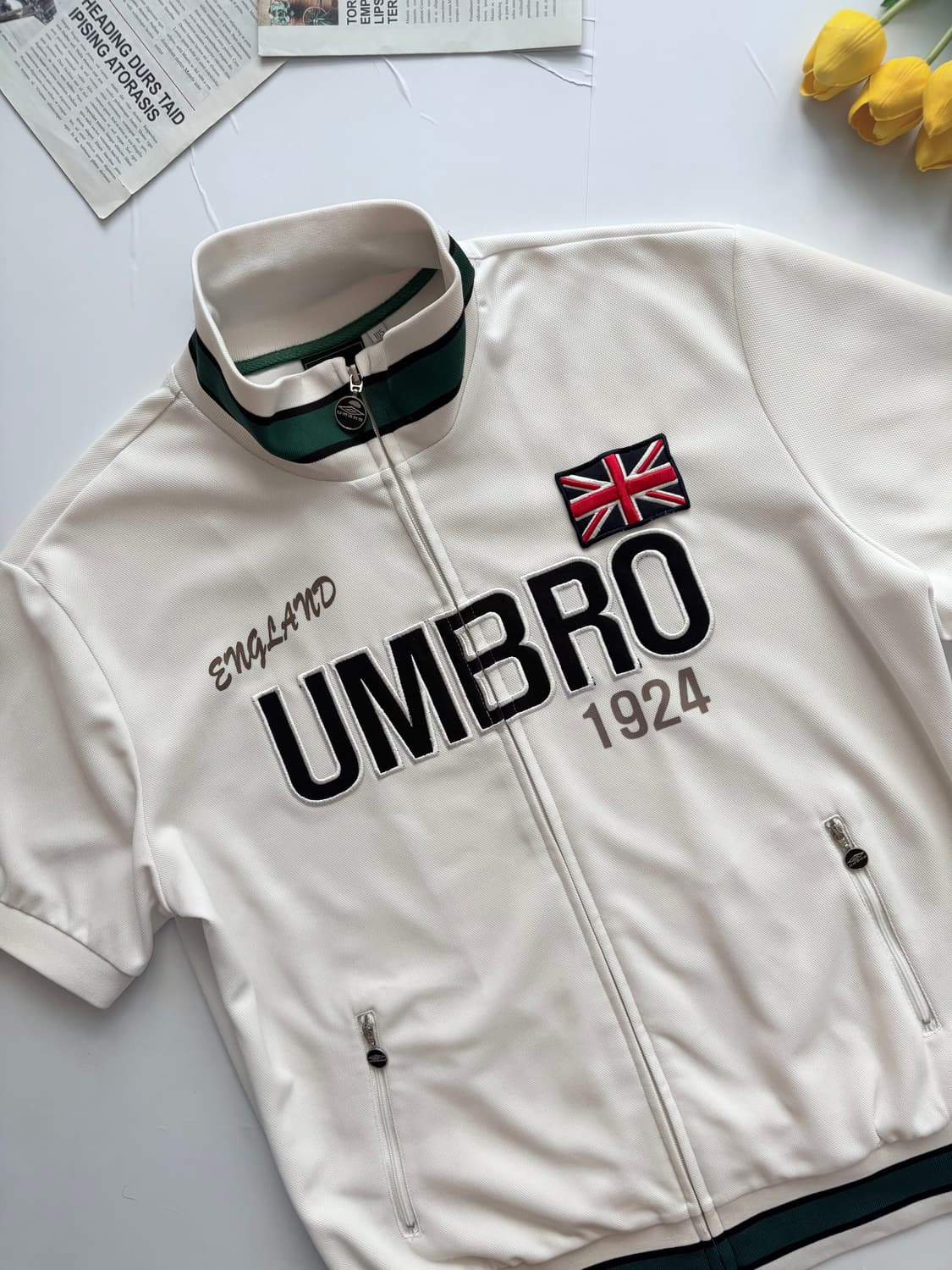 Umbro 엄브로 빈티지 잉글랜드 반팔 트랙 져지 상품이미지3