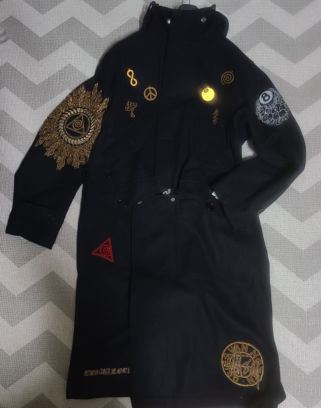 [ S ] 스투시 드리스 반 노튼 울 파카 상품이미지1