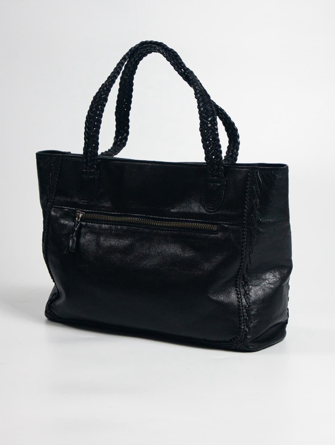 장폴 고티에 블랙 레더 숄더백 상품이미지2