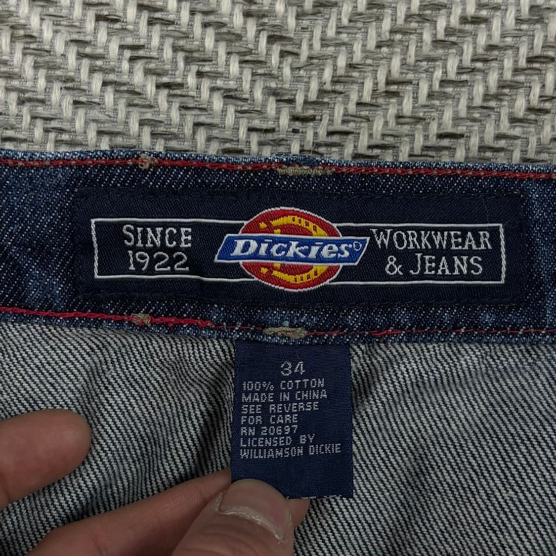 디키즈 데님팬츠 v3123 상품이미지7