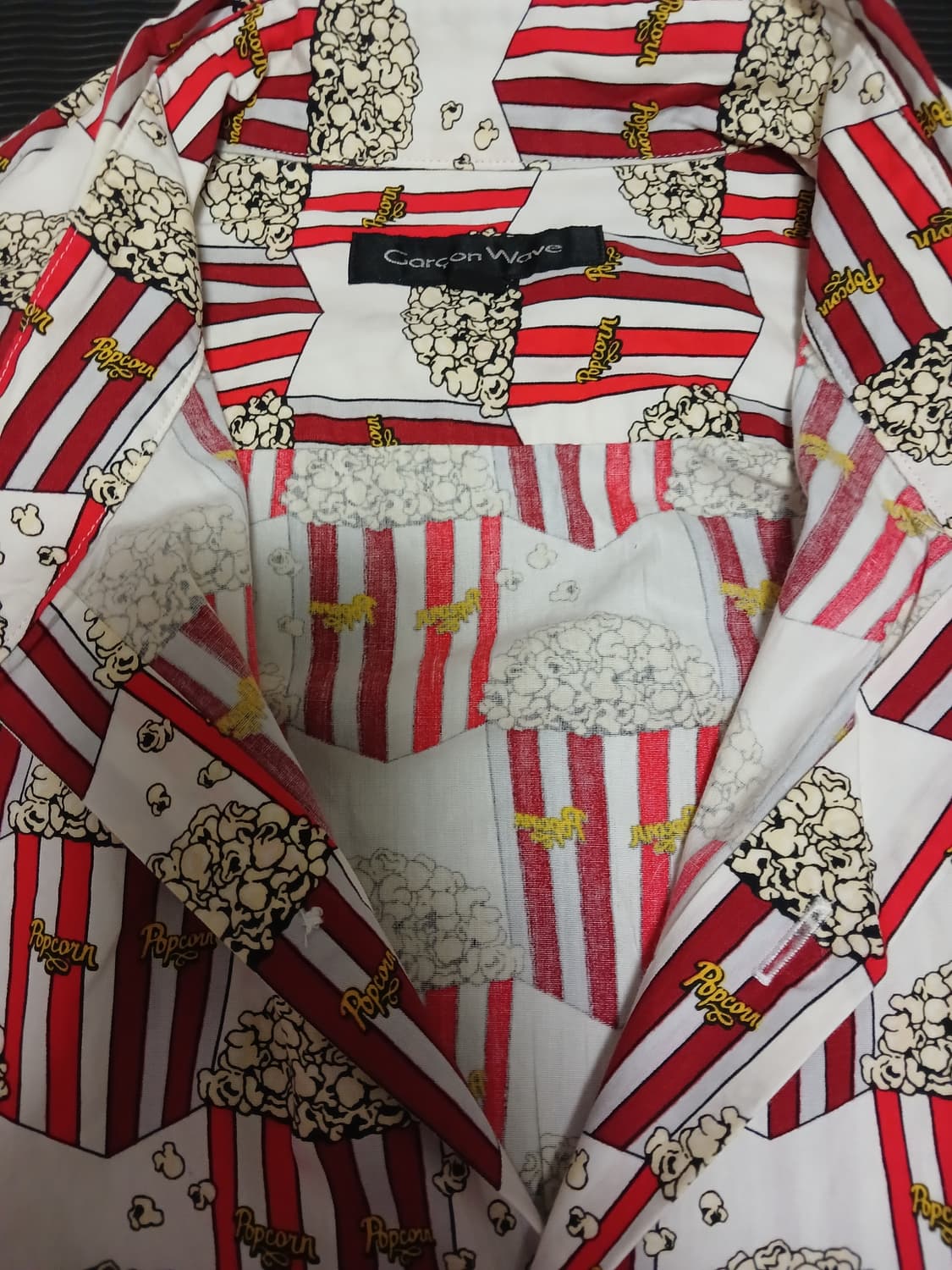 Garcon wave 팝콘 반팔 셔츠 상품이미지2