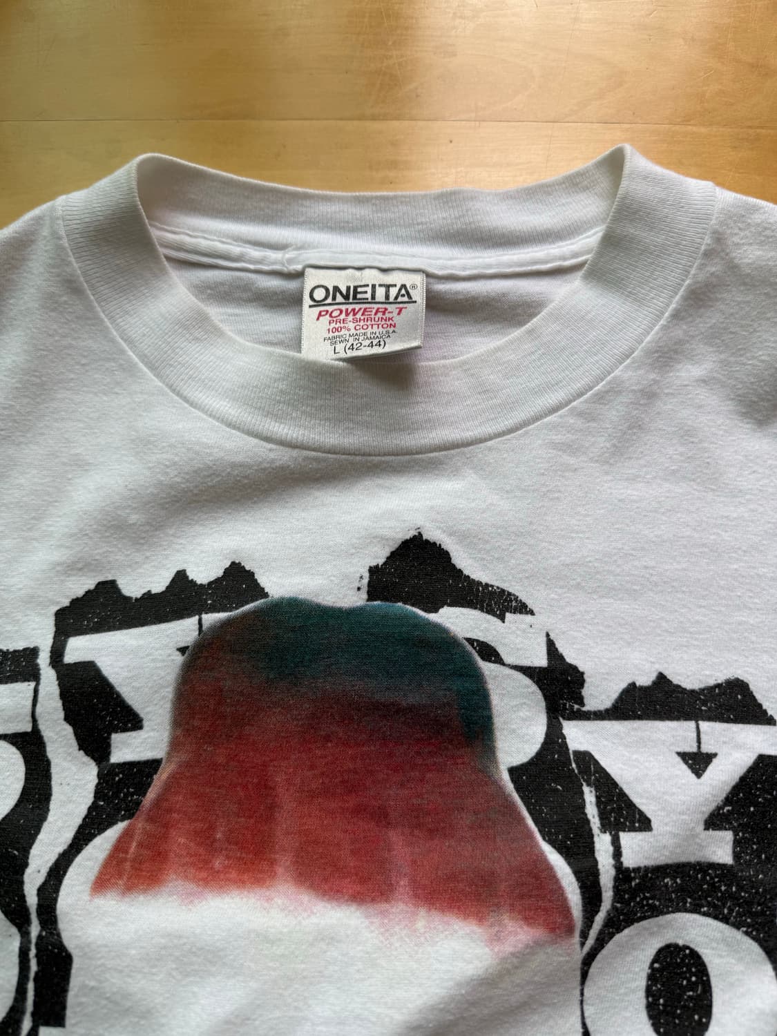 1992 소닉 유스 선 라 뉴욕 공연 bomb pop 팝시클 티셔츠 L 상품이미지3