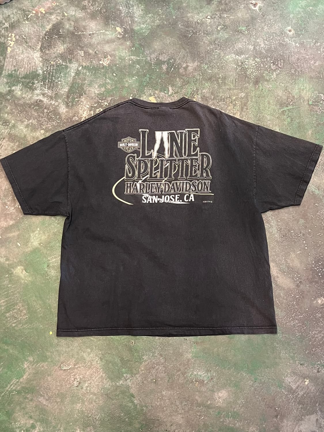 [3XL] 할리데이비슨 핀업걸 바이커 그래픽 반팔 티셔츠 상품이미지10