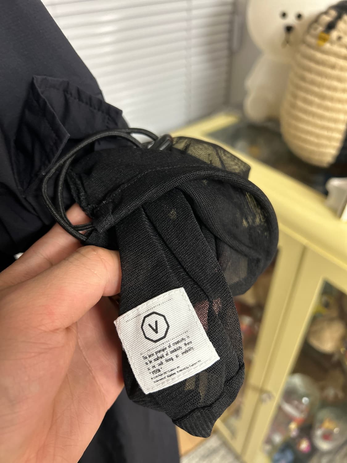 비즈빔 고어텍스 올블랙 아노락 노마드 풀오버 자켓 M 상품이미지9