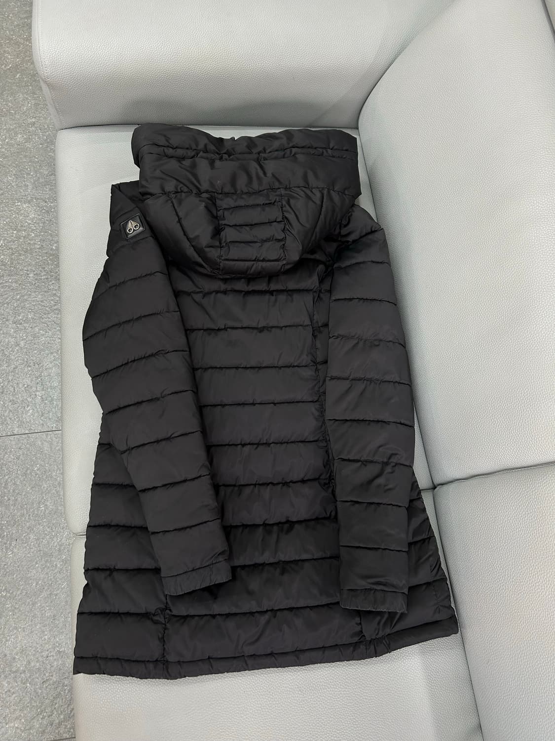 무스너클 후드 롱패딩(XS/44~55) 상품이미지3