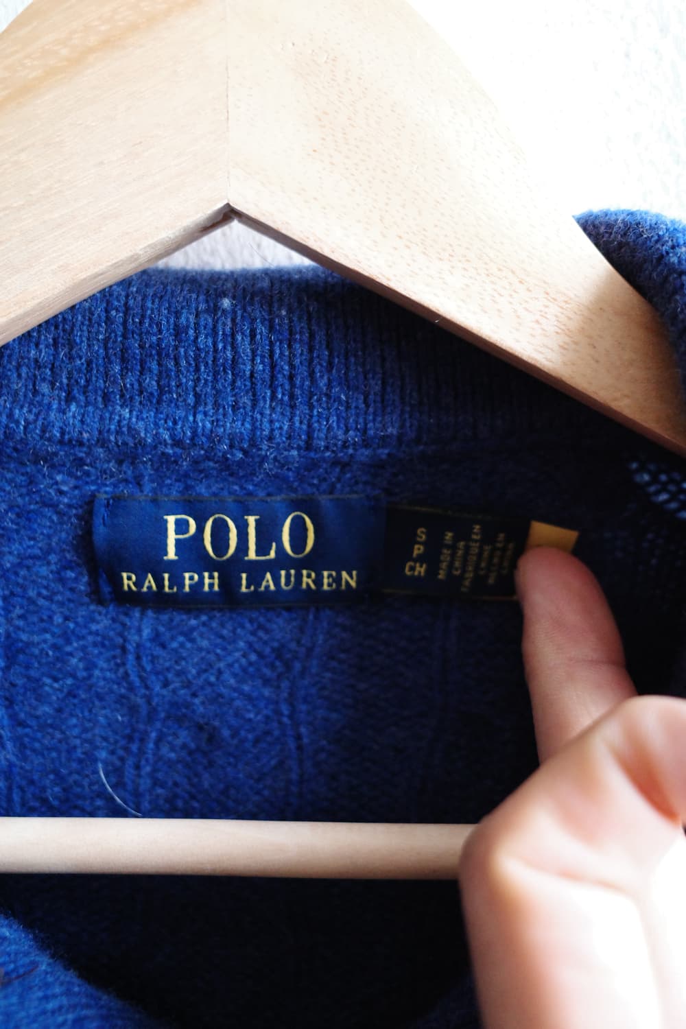 폴로 케이블 니트 상품이미지8
