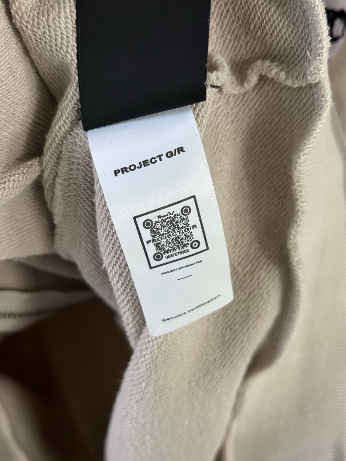 프로젝트 G/R 퓨리어스 로고 아플리케 집 후드 그레이 상품이미지7