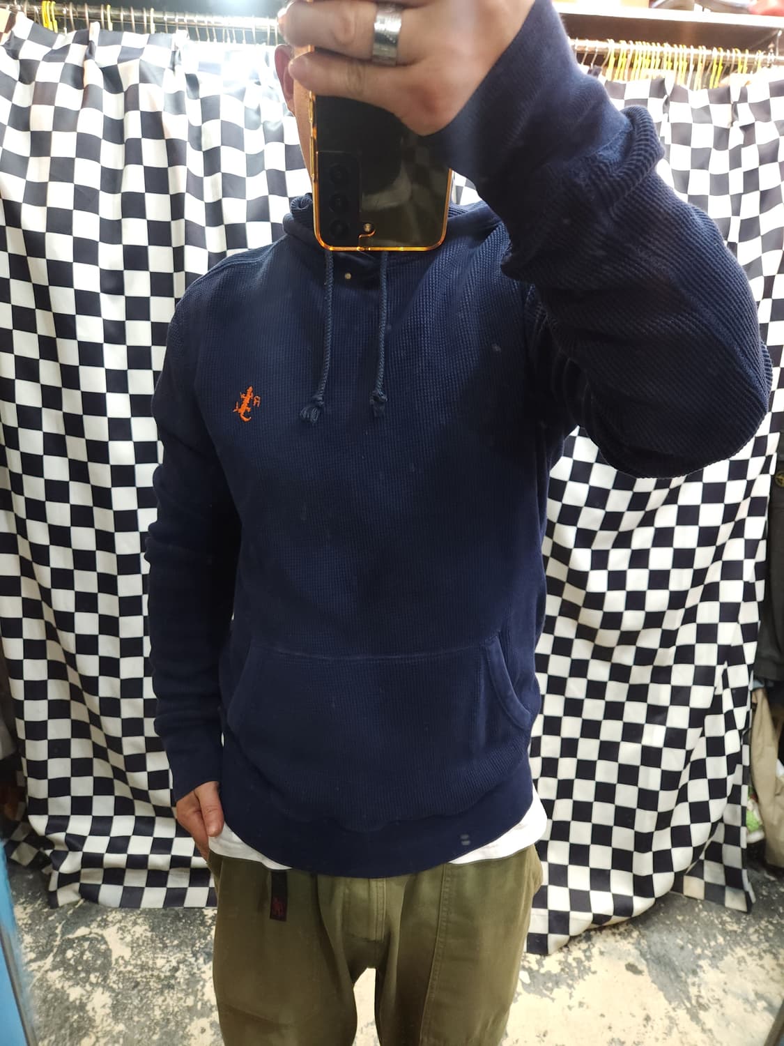 폴로 랄프로렌 네이비 와플 후드

 상품이미지7