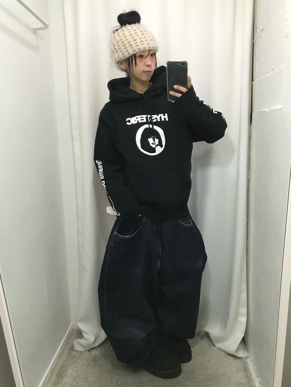 Hysteric Glamour Logo Hoodie ( 새상품 ) 상품이미지4