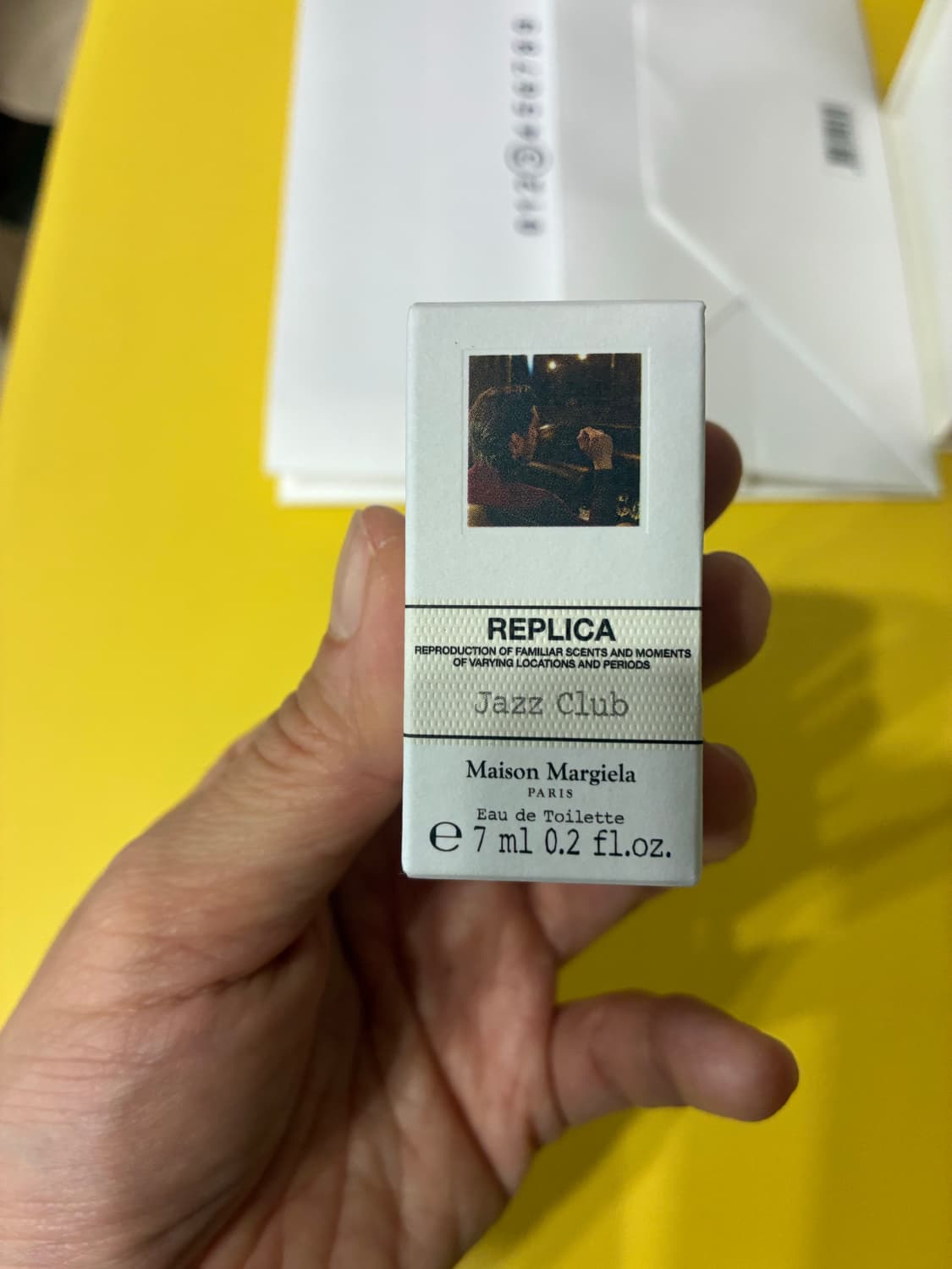 (새제품) 메종 마르지엘라 골드 파우치백 + 재즈클럽 향수 세트 🥇 상품이미지3