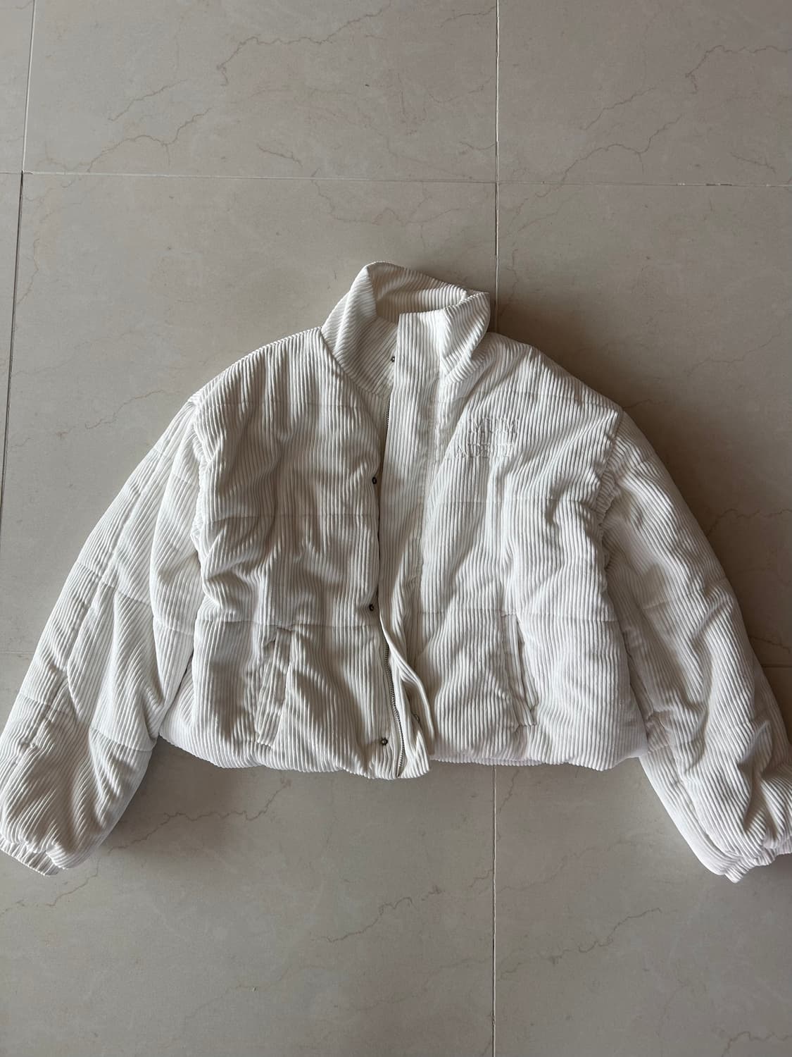 My Mum Made It 리사이클 코듀로이 푸퍼 자켓 상품이미지1