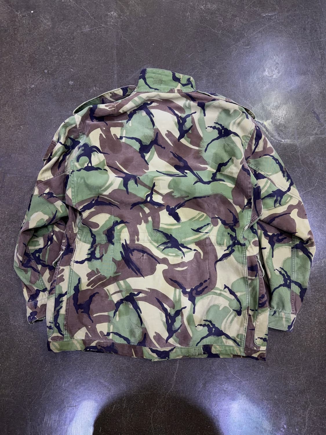 스모크 컴뱃 영국군 야상 필드자켓 카모 1 사이즈 상품이미지2