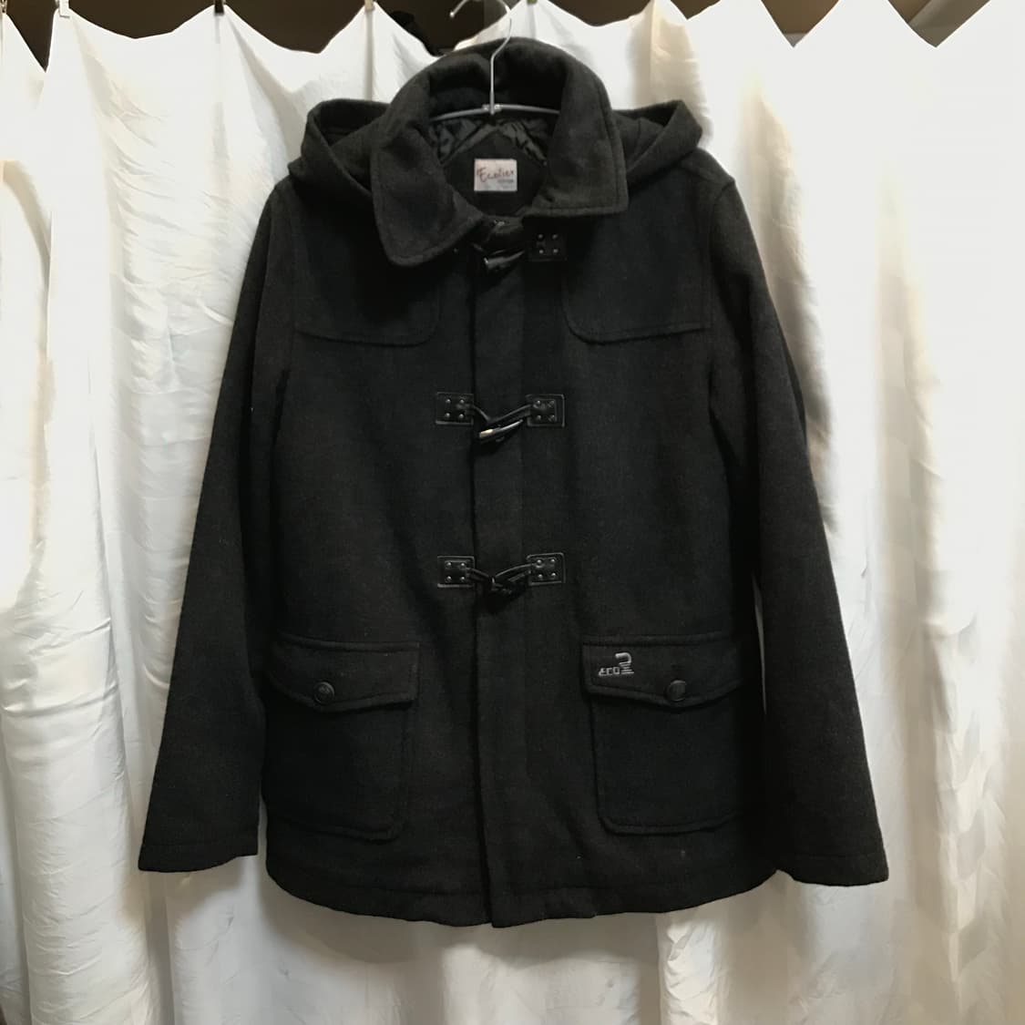 Vintage 빈티지 모리걸 라떼갸루 떡볶이 울 후드코트 상품이미지3