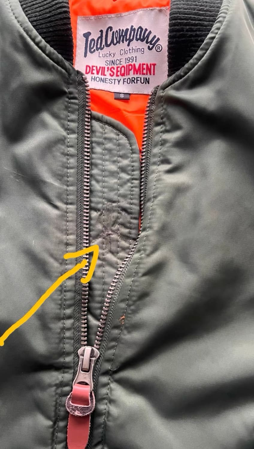  [Ted Company] DIY 커스텀 클래식 MA-1 항공 점퍼 상품이미지4