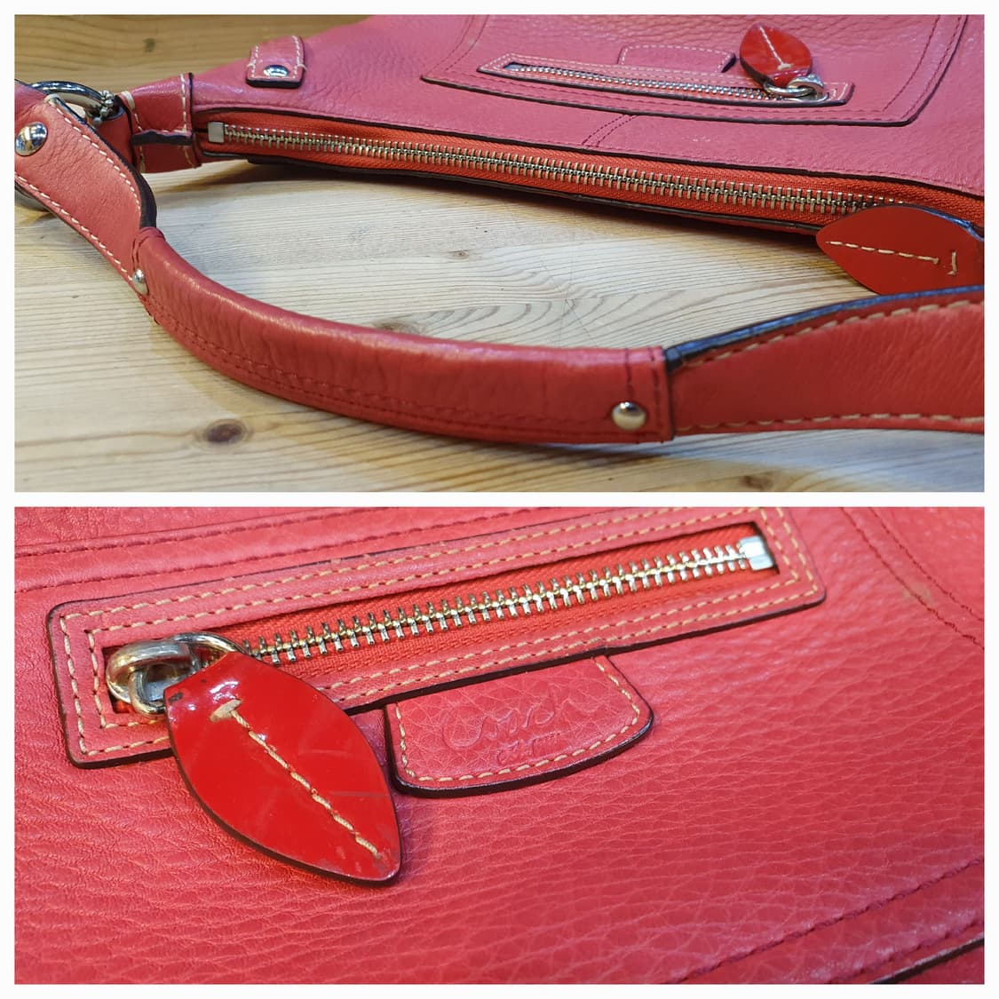 코치 레더 토트백  상품이미지4