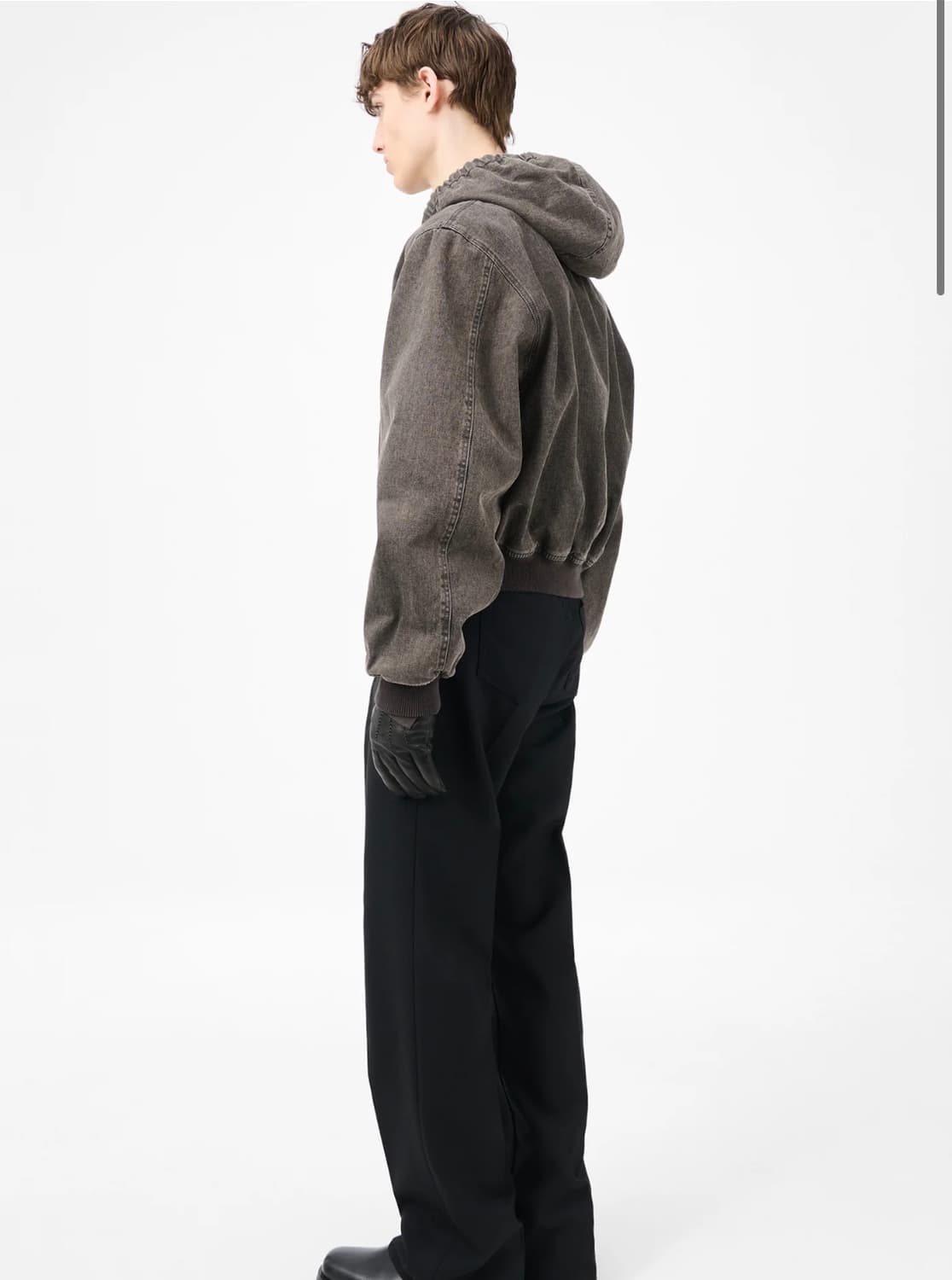 아워레가시 뱅크 자켓 블랙 빈티지 워싱 상품이미지4