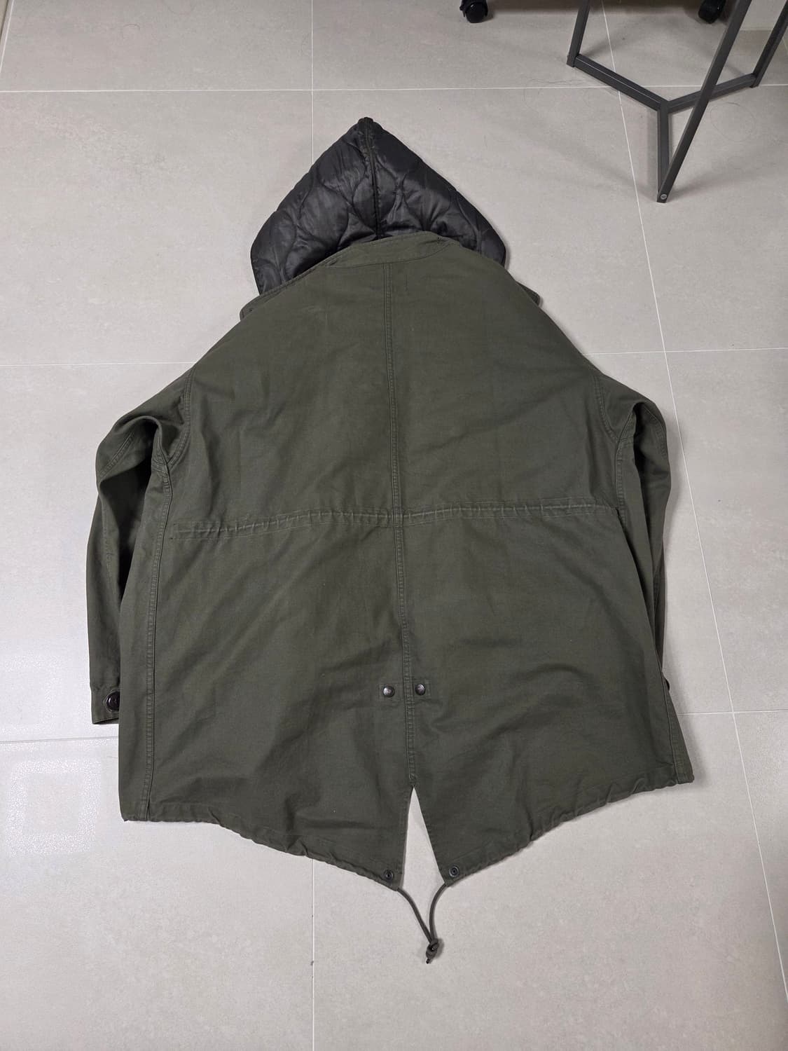 아웃스탠딩 피쉬테일 파카 L 상품이미지5