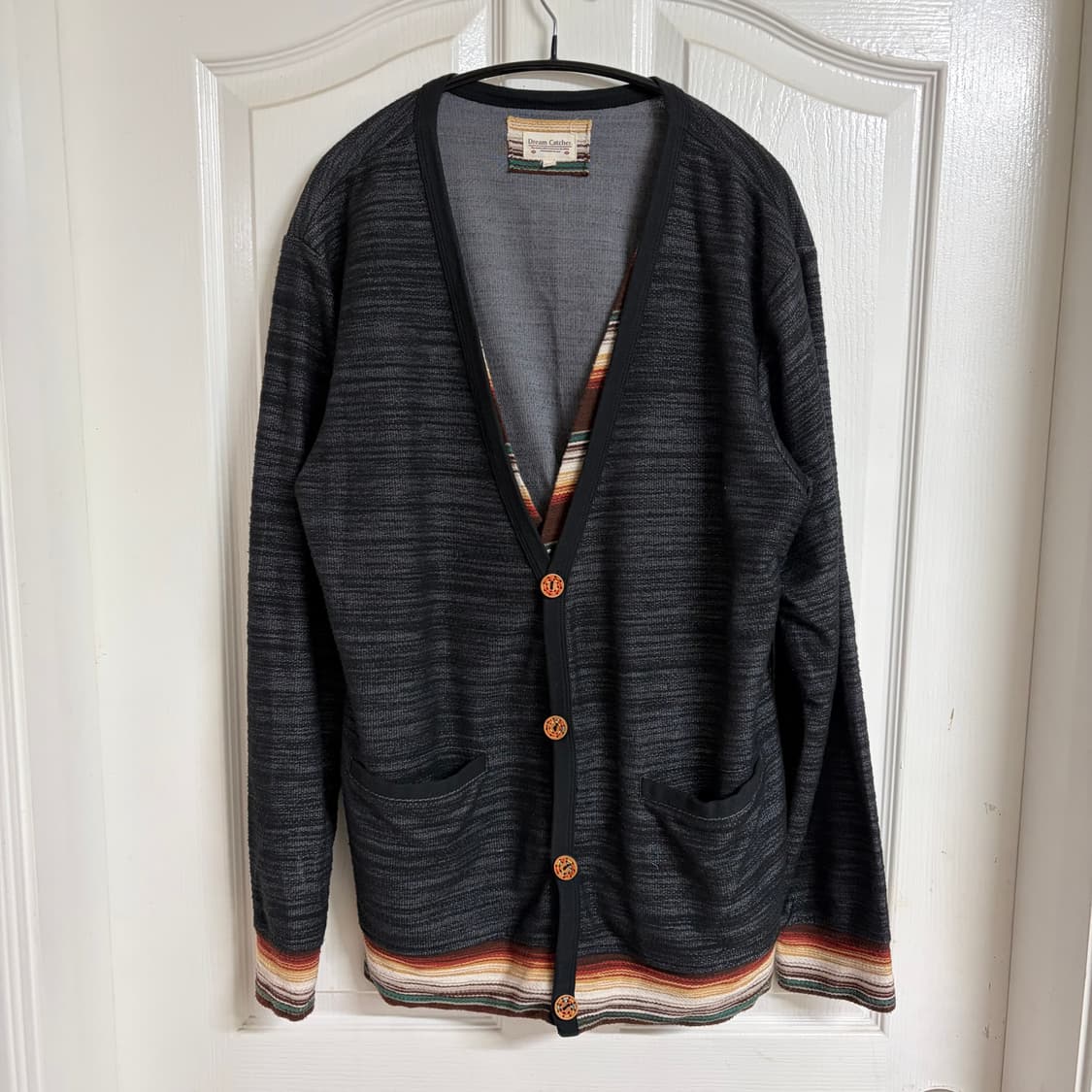 스트라이프 패턴 에스닉 가디건 상품이미지10