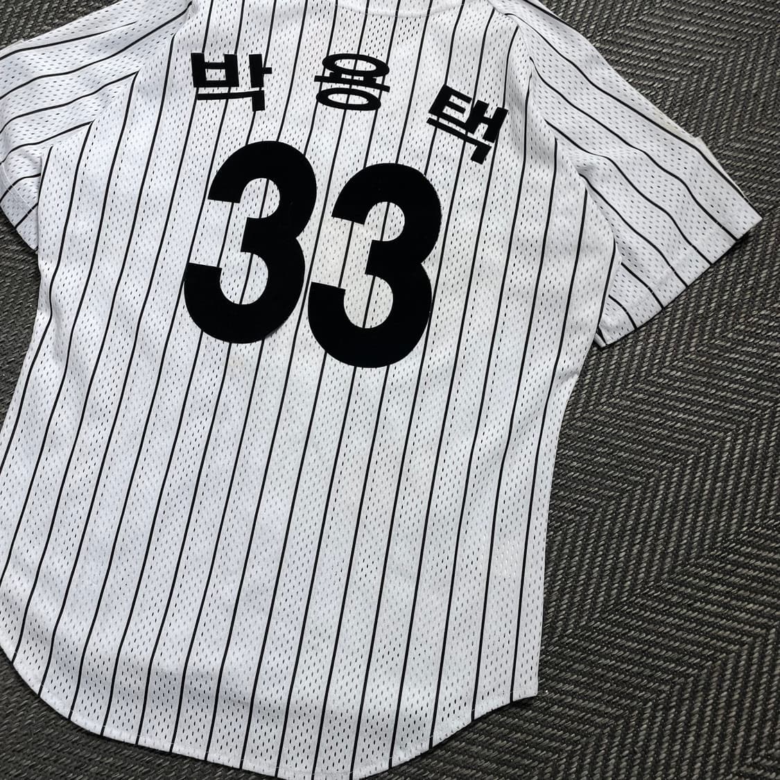 ACT LG 트윈스 박용택 유니폼 반팔 셔츠o 4525 상품이미지5