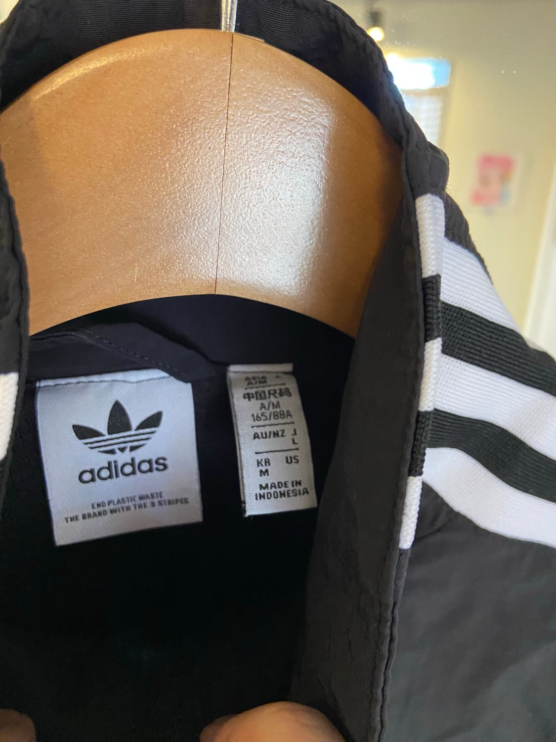 아디다스 블랙 트랙 자켓 상품이미지4