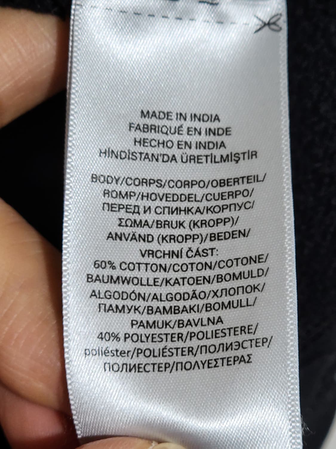 (L) 랄프로렌 폴로 맨투맨 블랙 기모 스웨트 티셔츠  상품이미지5