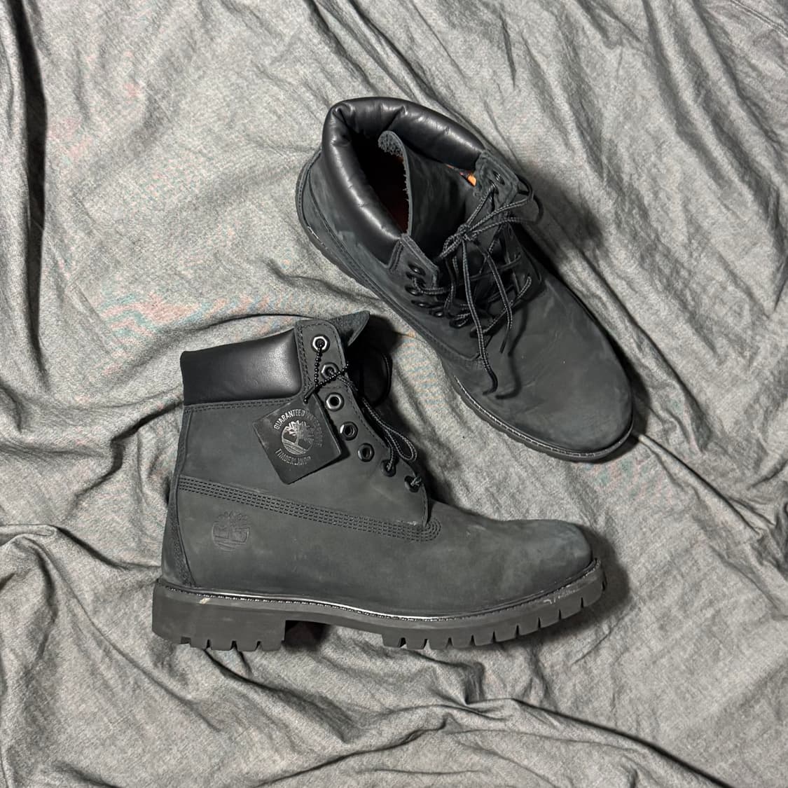 Premium 6-Inch Boot Black Nubuck (10073) 상품이미지1