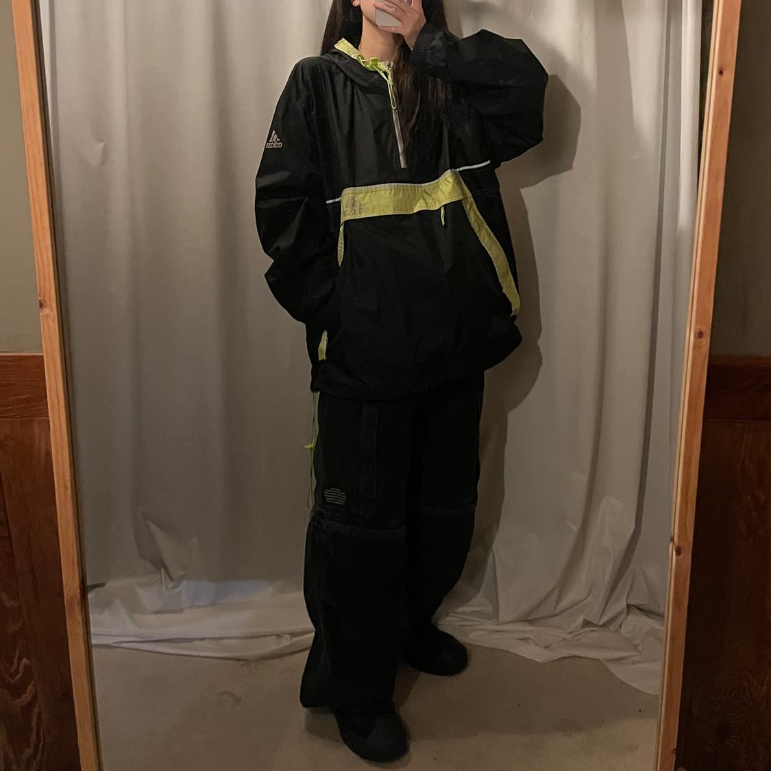 아디다스 아노락 반집업 바람막이 상품이미지4