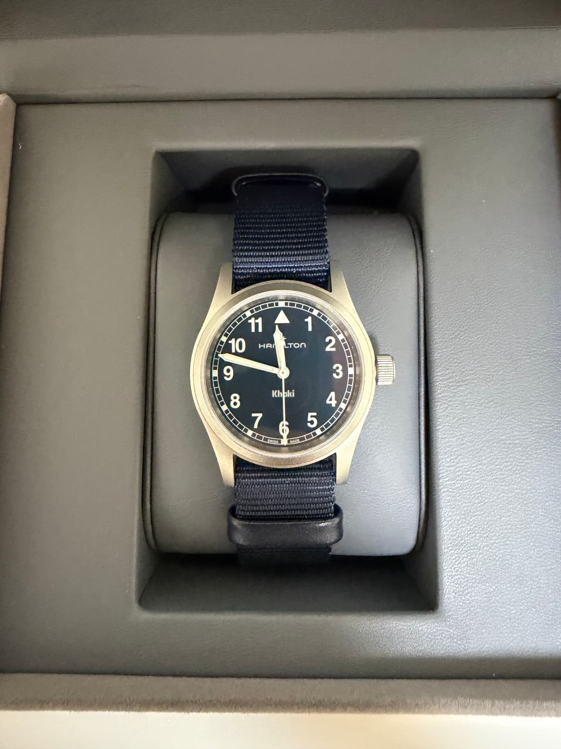 Hamilton Khaki Field Quartz 33mm Blue 상품이미지2