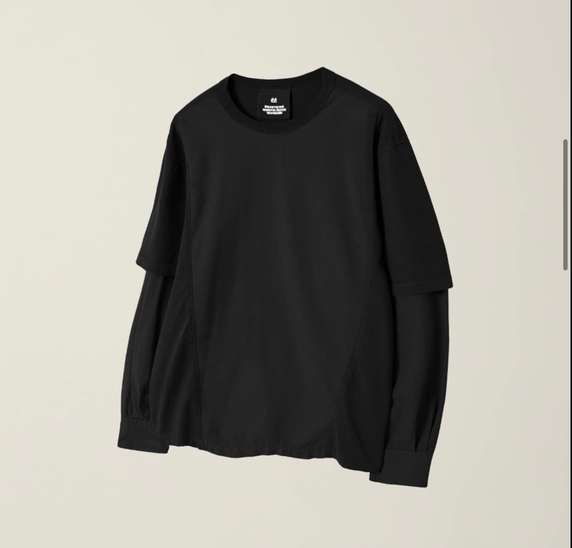 누마레 EE GARMENT DYED LAYERED T-SHIRTS 상품이미지2