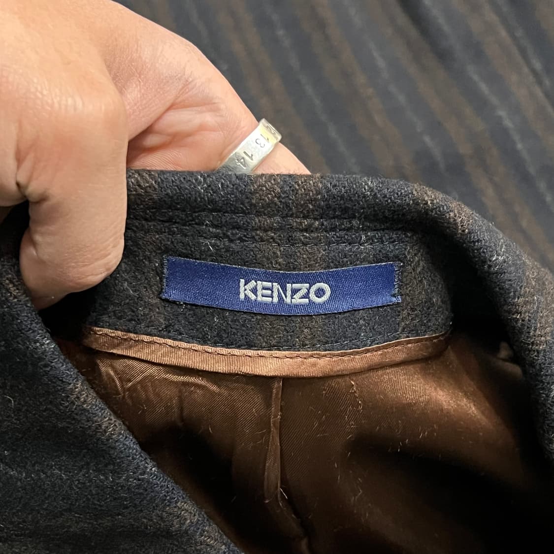  겐조 스트라이프 코트 y14917 상품이미지6