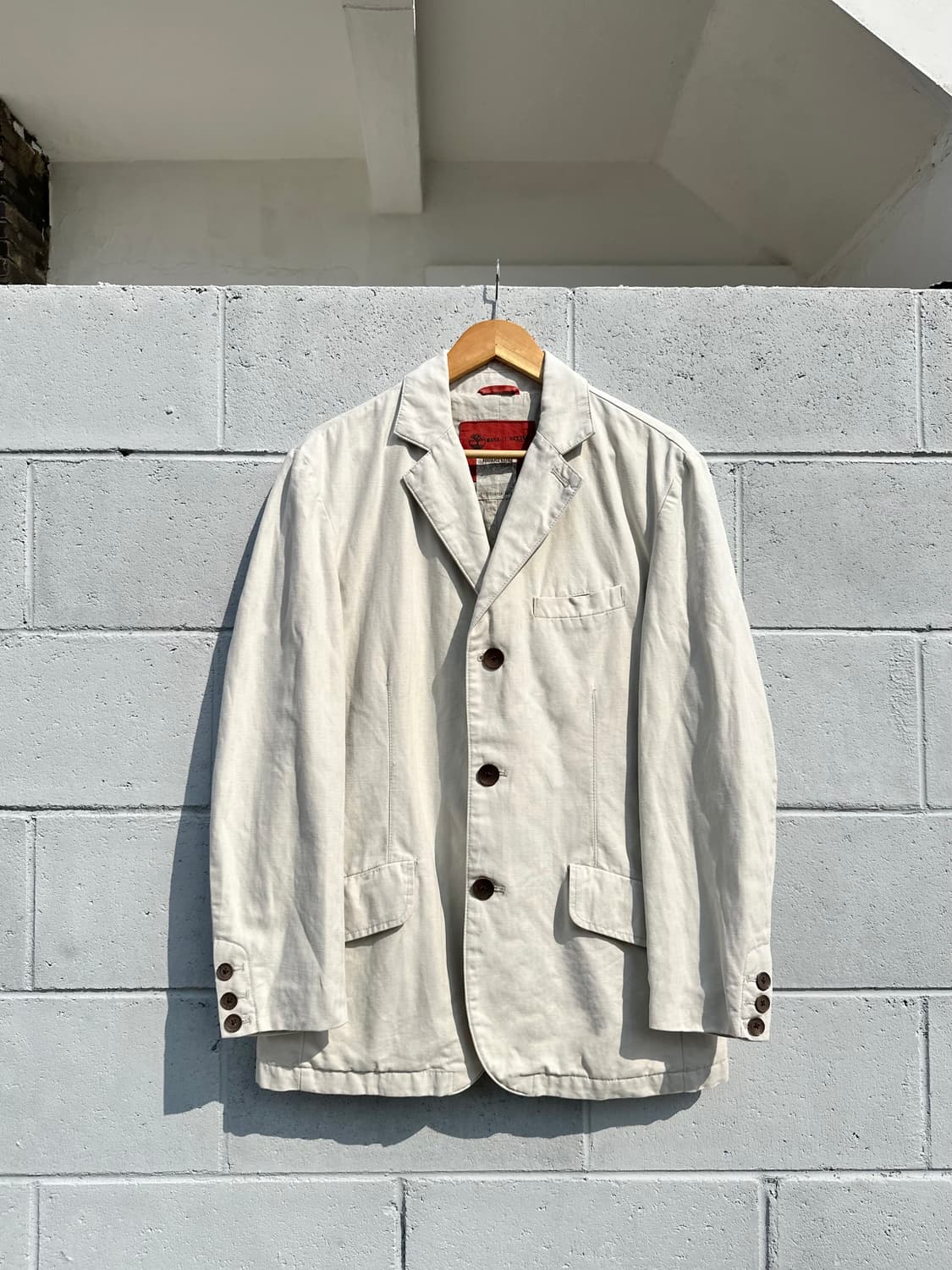 팀버랜드 3버튼 코튼 자켓 상품이미지1