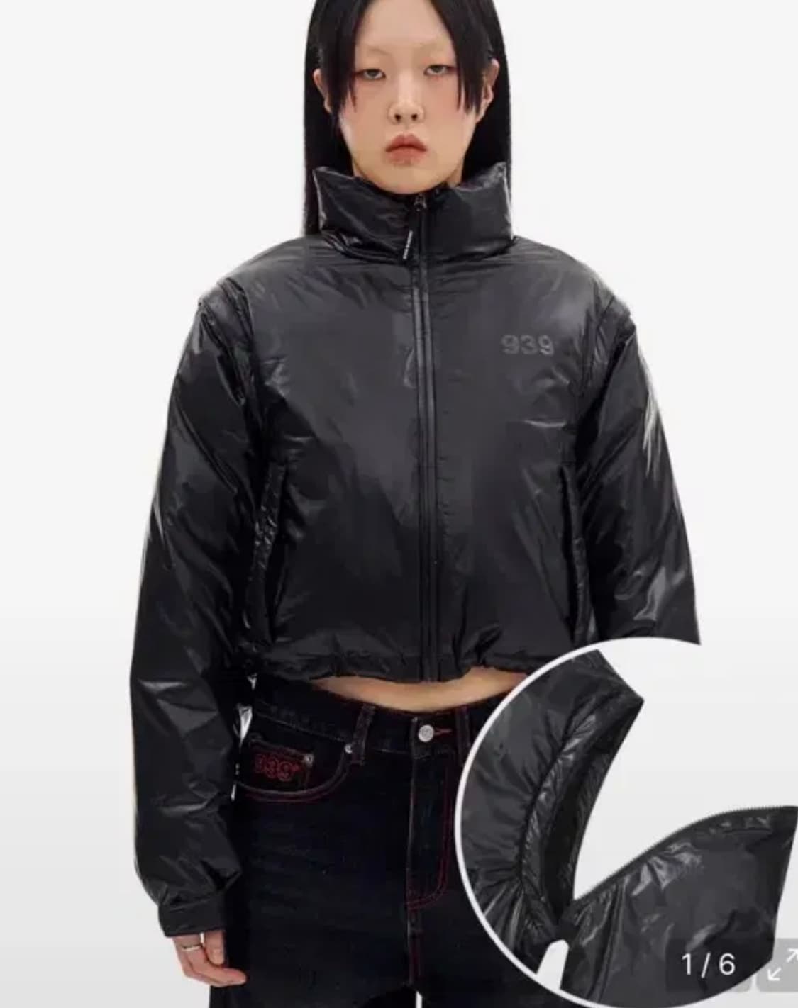 아카이브 볼드 숏패딩 패딩 블랙 939 상품이미지1