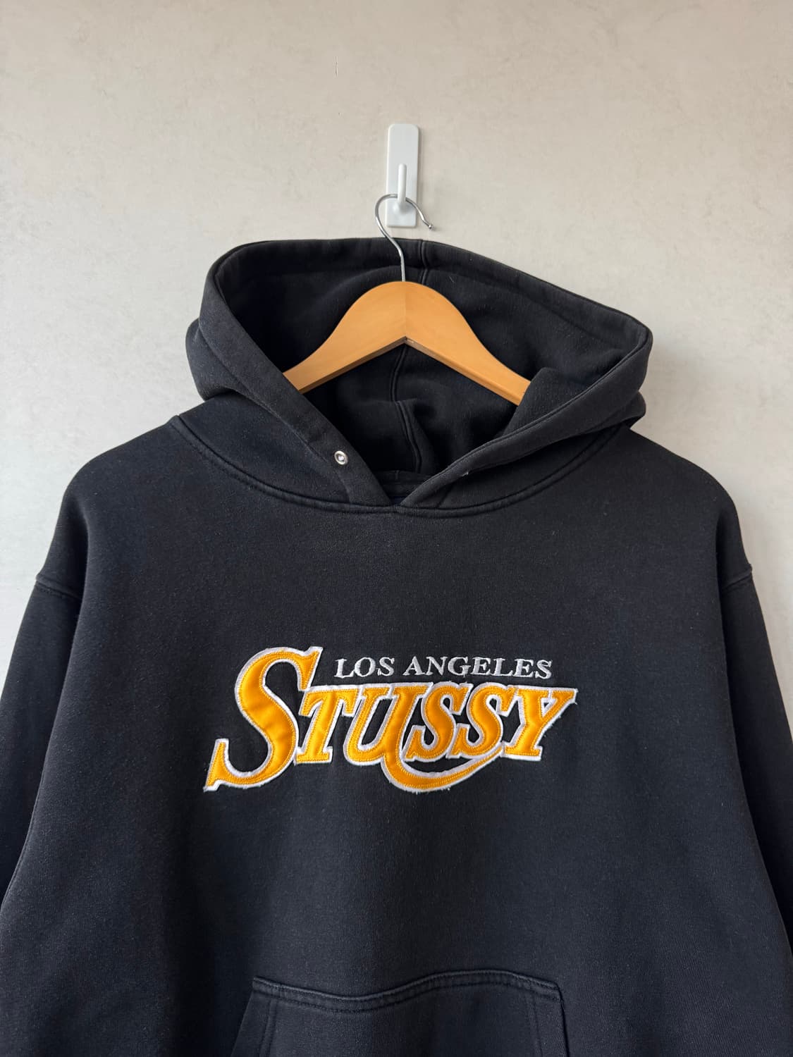 00s 스투시 LA Lakers 로고 후드티 상품이미지3