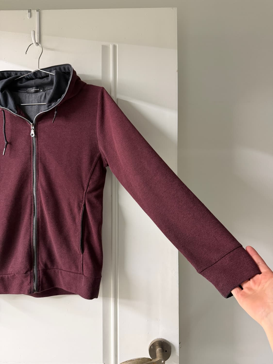 일본빈티지 Nota bene 하이넥 후드집업 상품이미지7