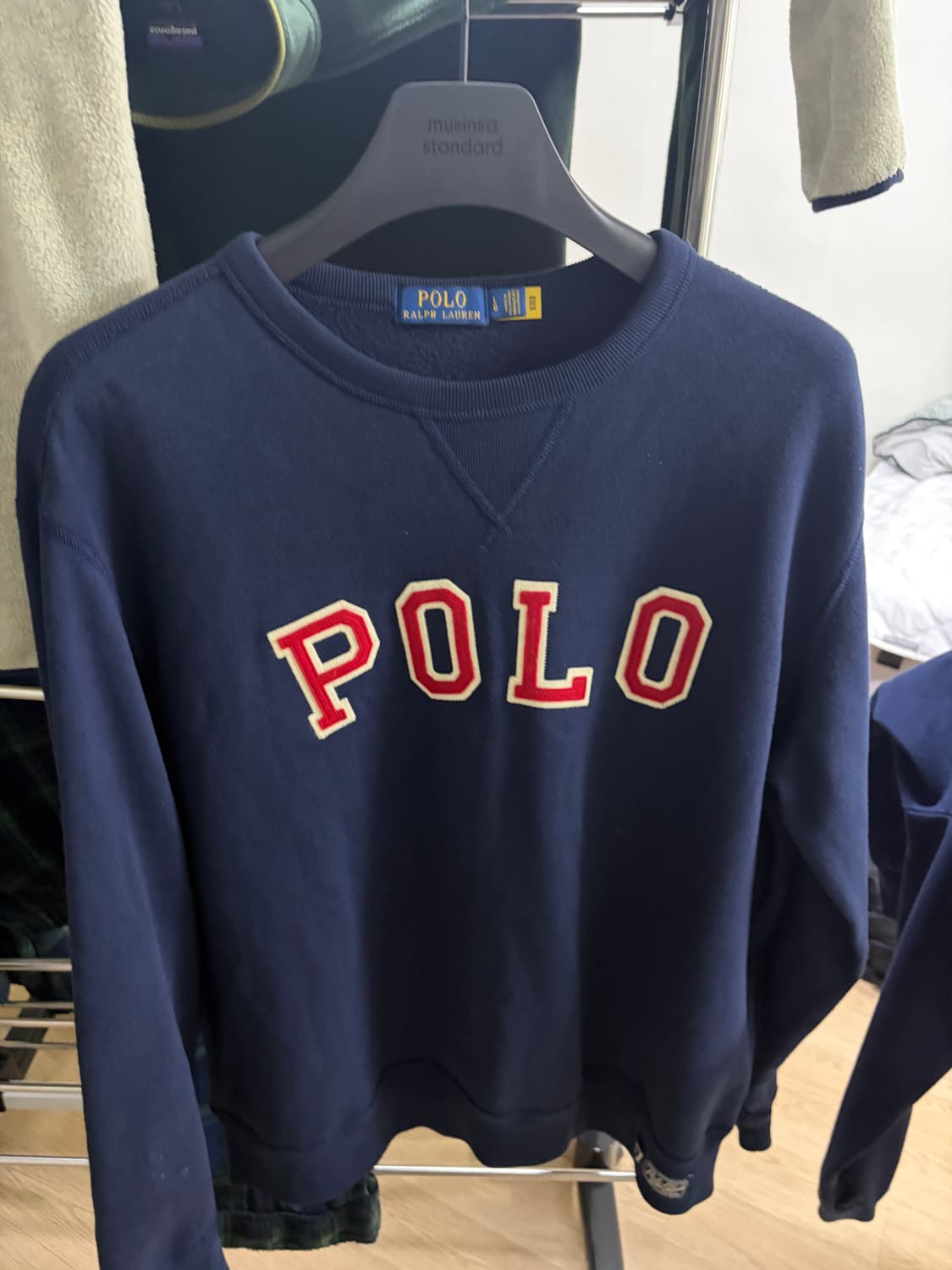 폴로 맨투맨 L 상품이미지1