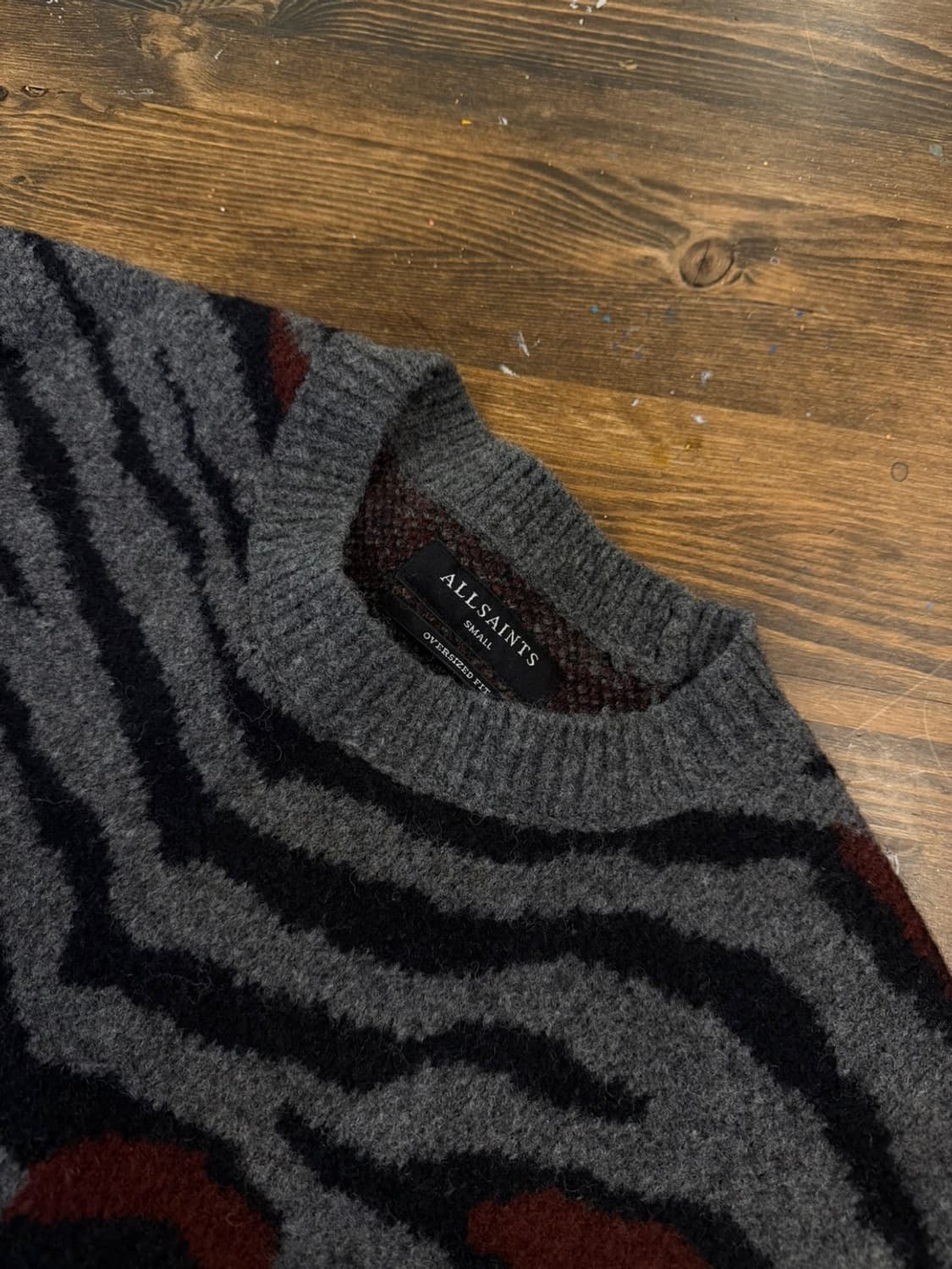 올세인츠 패턴 니트 110 상품이미지7