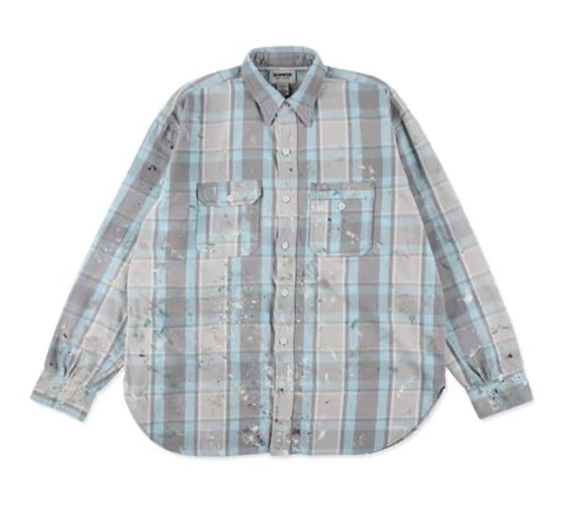 바우와우 25FW 플란넬 셔츠 L 상품이미지1