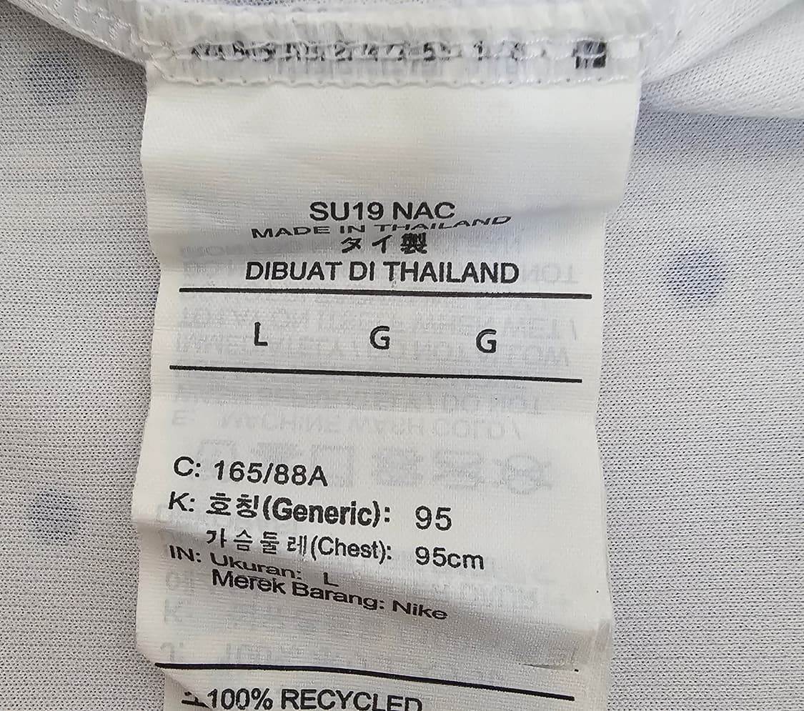 나이키 여성 프랑스국대 반팔티셔츠 L 상품이미지4