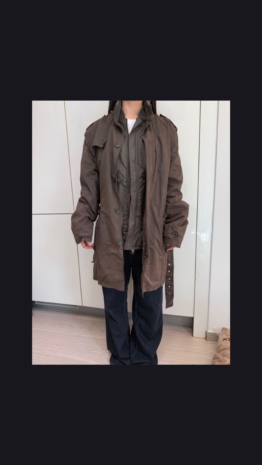 2000s 아르마니 필드 코트 자켓 상품이미지1